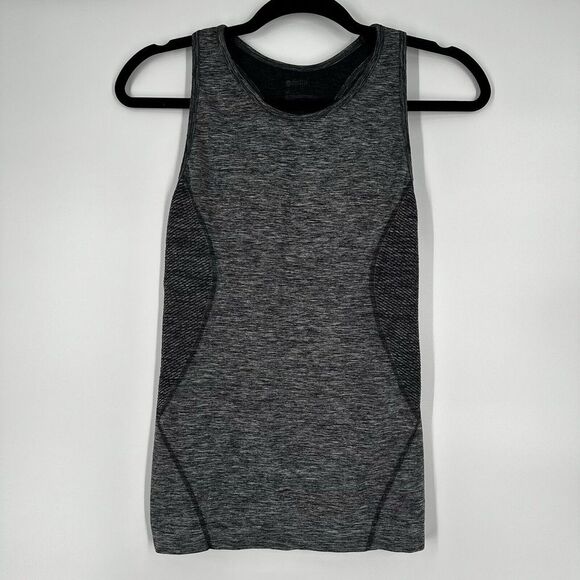 ZELLA Women's Athletic Grey Tank Top Size Medium Stretch‎ ~ Running Workout Yoga - Picture 1 of 7